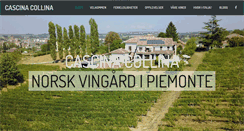 Desktop Screenshot of cascinacollina.com